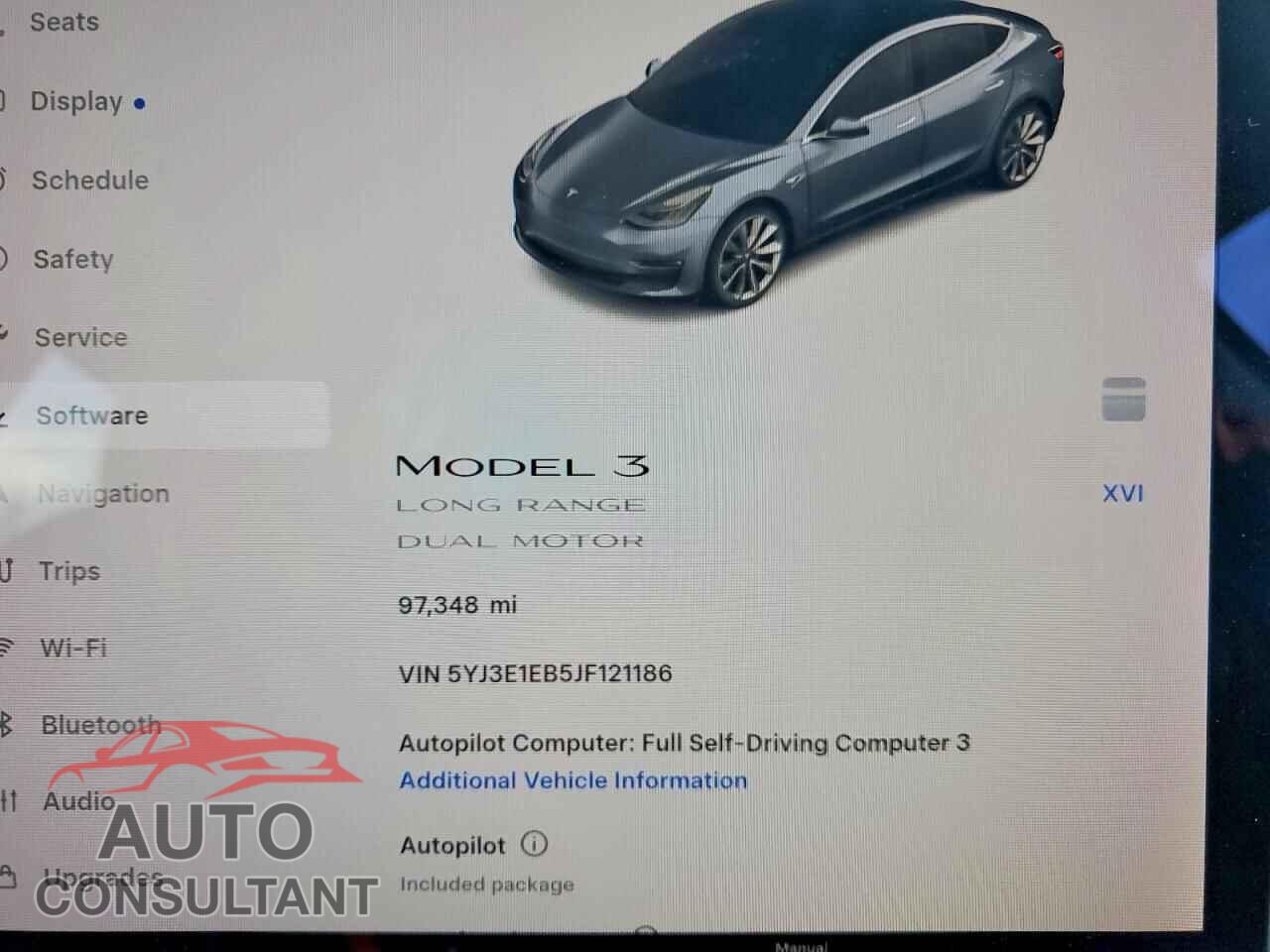 TESLA MODEL S 2018 - 5YJ3E1EB5JF121186