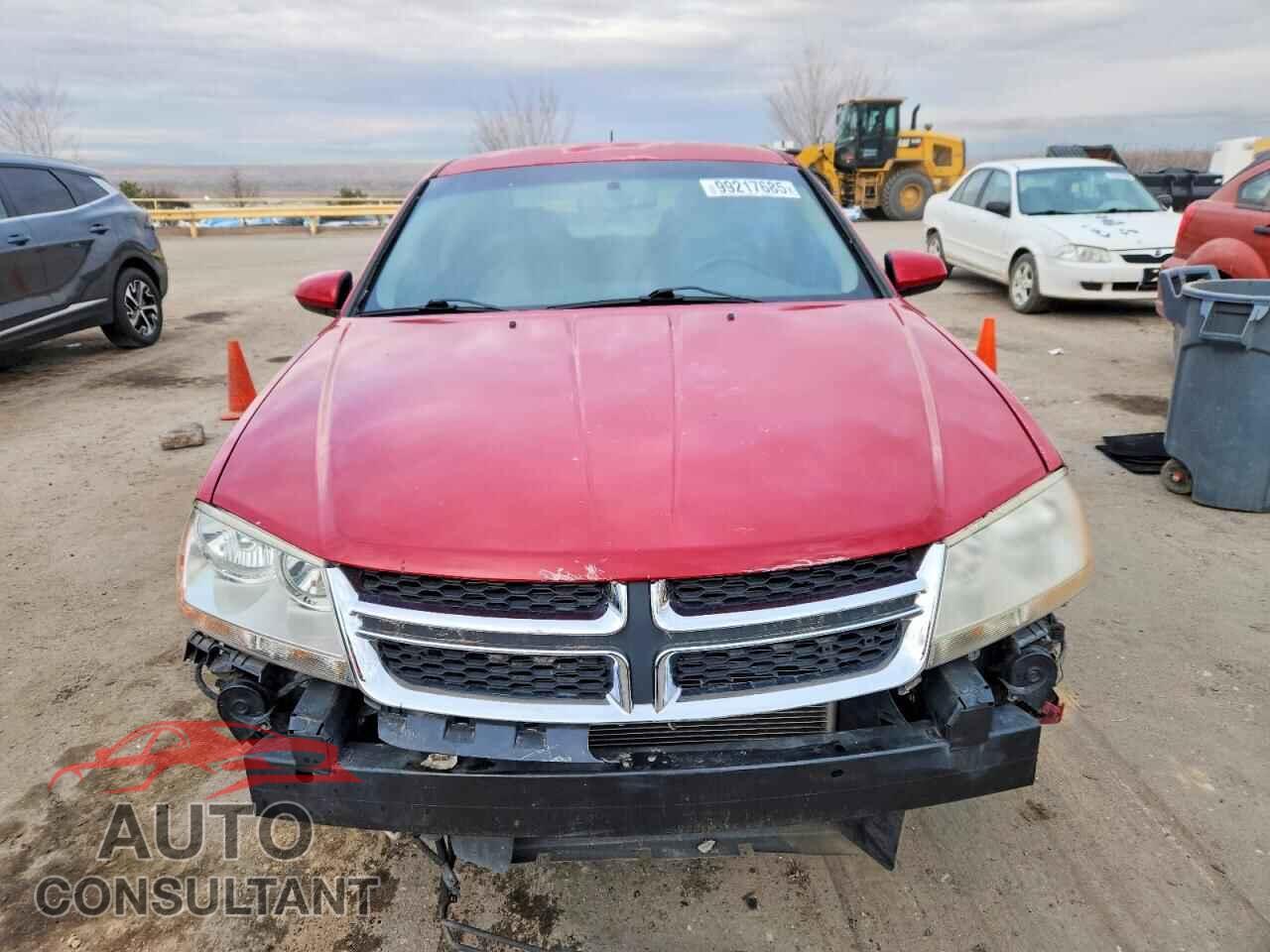 DODGE AVENGER 2012 - 1C3CDZCB0CN147725