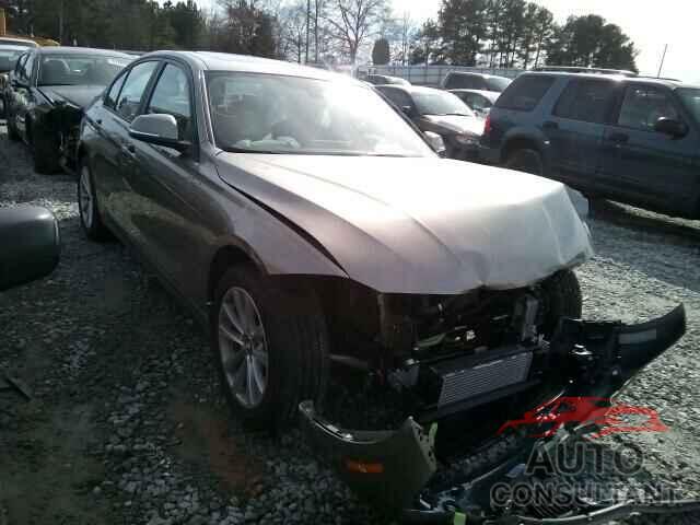 BMW 3 SERIES 2016 - WBA8A9C51GK616281