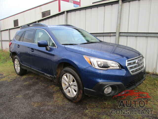 SUBARU OUTBACK 2016 - 4S4BSACC9G3240229