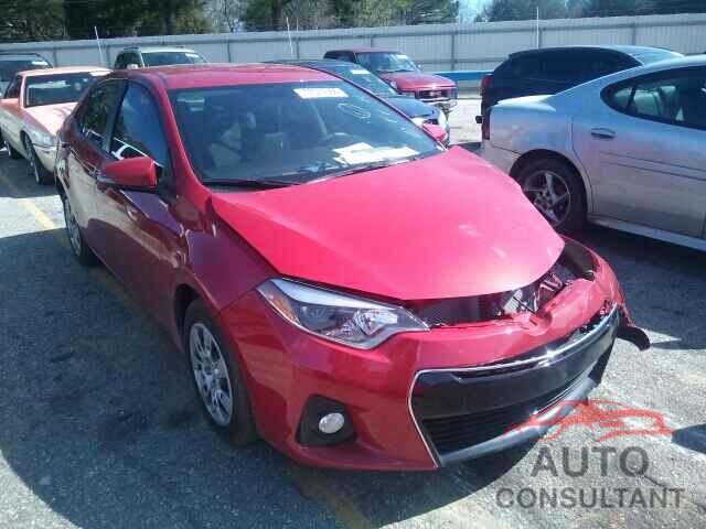 TOYOTA COROLLA 2016 - 2T1BURHE4GC498494