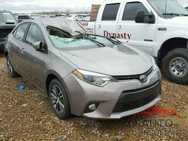 TOYOTA COROLLA 2016 - 2T1BURHE0GC556763