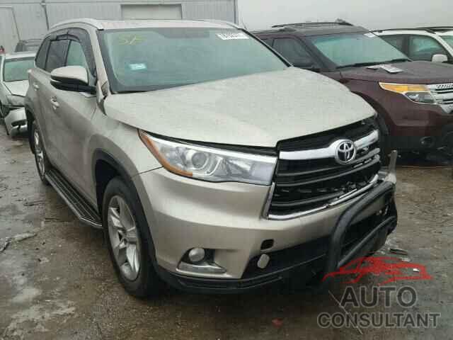 TOYOTA HIGHLANDER 2015 - 5TDDKRFH4FS095617