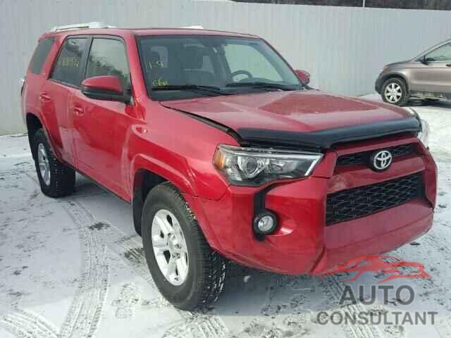 TOYOTA 4RUNNER 2016 - JTEZU5JR5G5118947