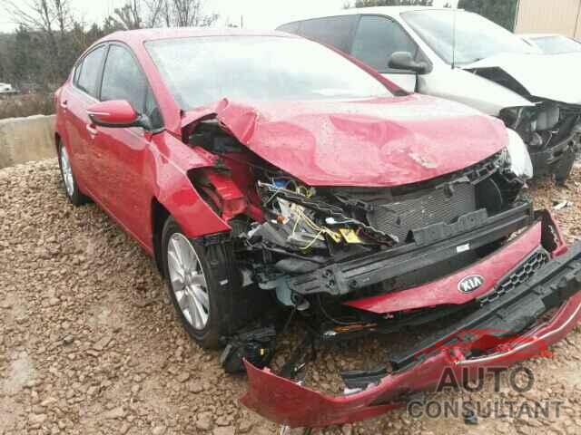 KIA FORTE 2015 - KNAFX4A8XF5364534