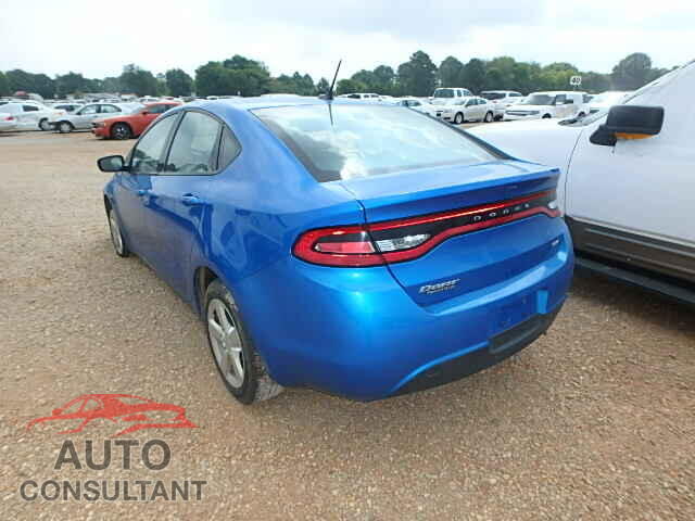 DODGE DART 2015 - 1C3CDFBB5FD247720