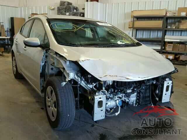 KIA FORTE 2016 - KNAFK4A63G5554352