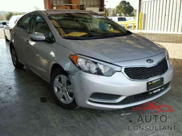 KIA FORTE 2016 - KNAFK4A66G5463379