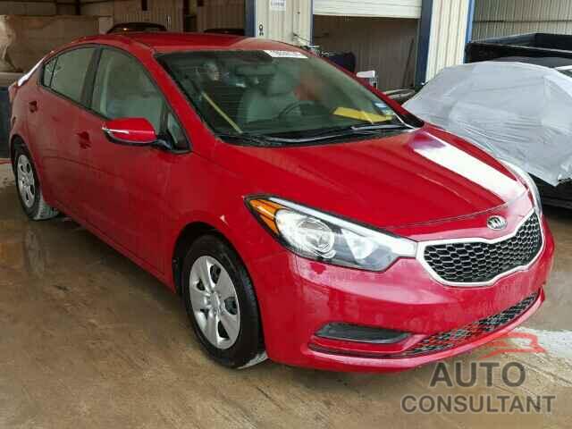 KIA FORTE 2015 - KNAFX4A68F5326363