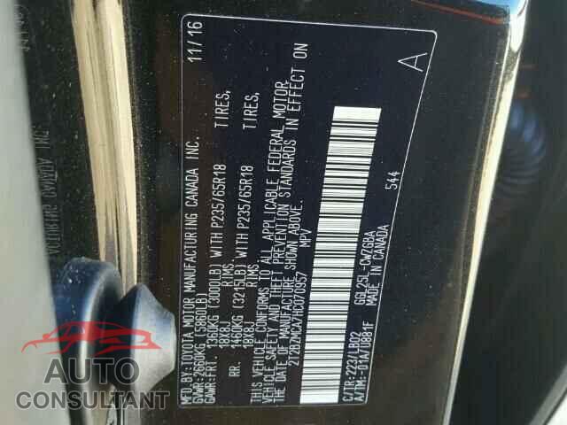 LEXUS RX350 2017 - 2T2BZMCA7HC070957
