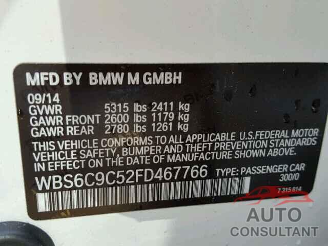 BMW M6 2015 - WBS6C9C52FD467766