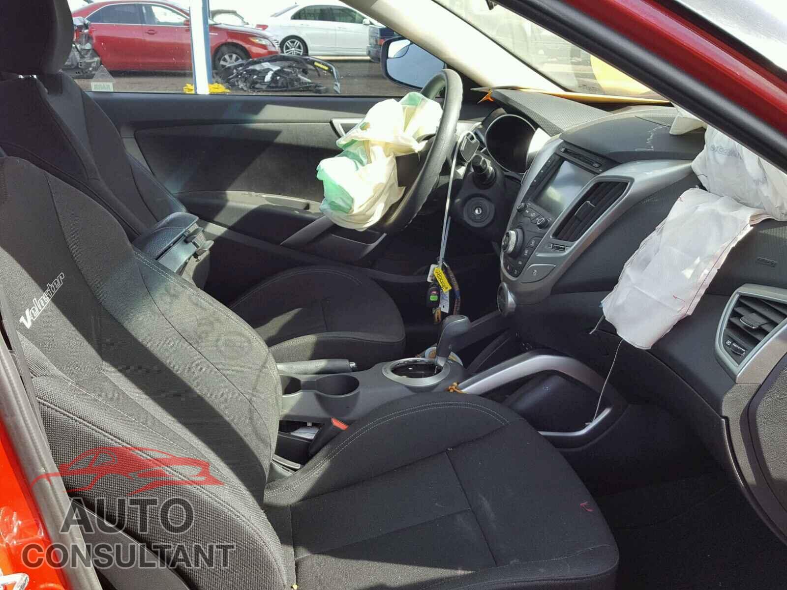 HYUNDAI VELOSTER 2016 - KMHTC6AD2GU257183
