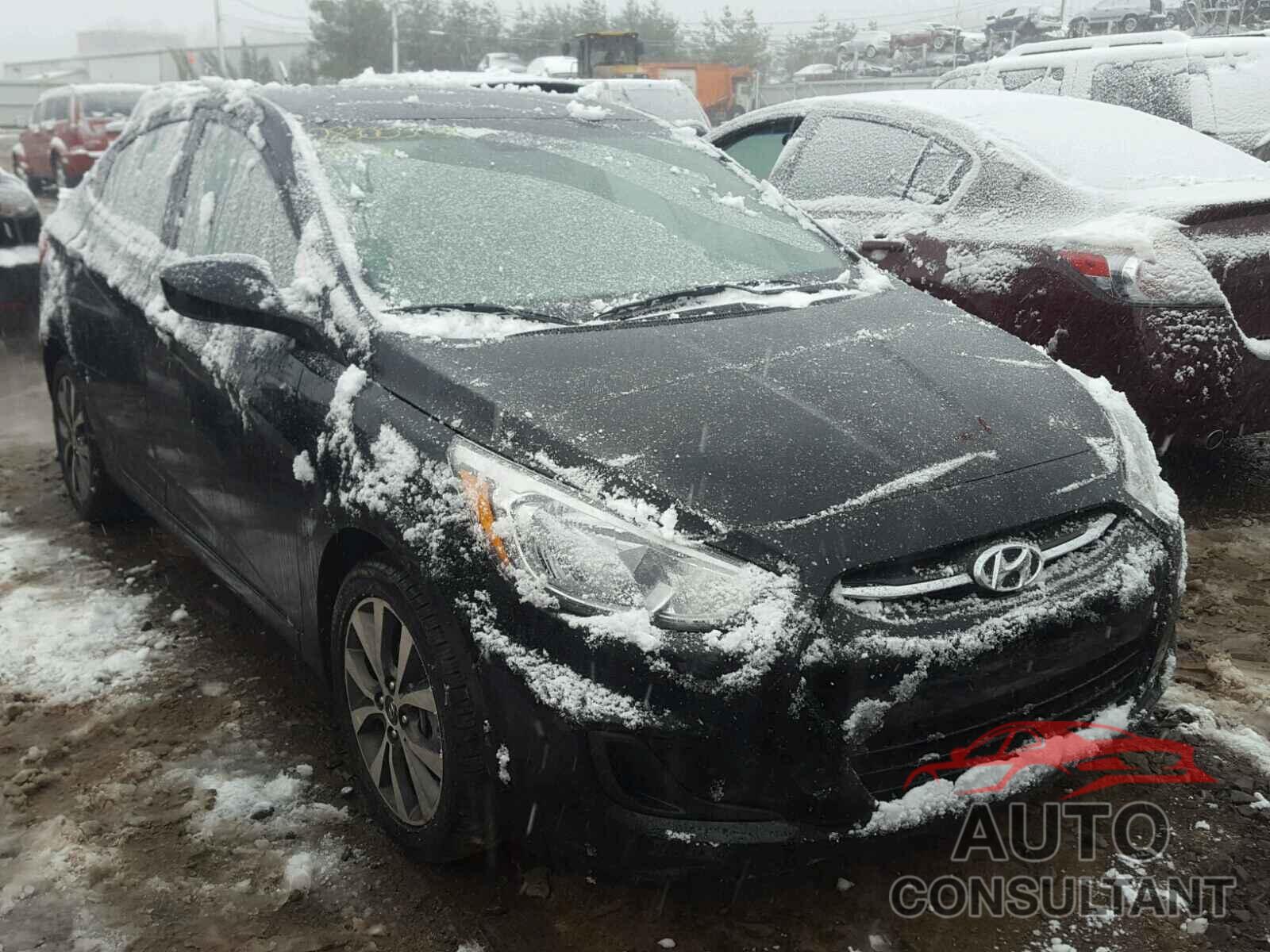 HYUNDAI ACCENT 2017 - KMHCT4AE8HU358579