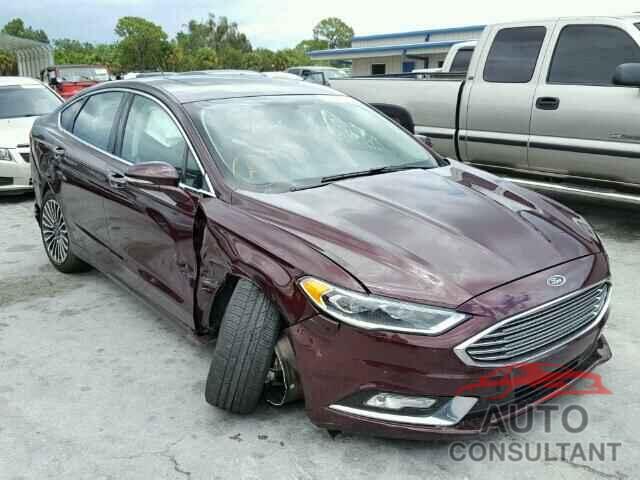 FORD FUSION 2017 - 3FA6P0K91HR155708