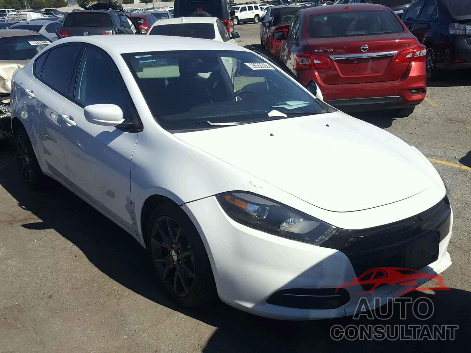 DODGE DART 2016 - 1C3CDFAA9GD680046