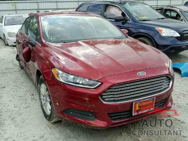 FORD FUSION 2016 - 3FA6P0G7XGR269969