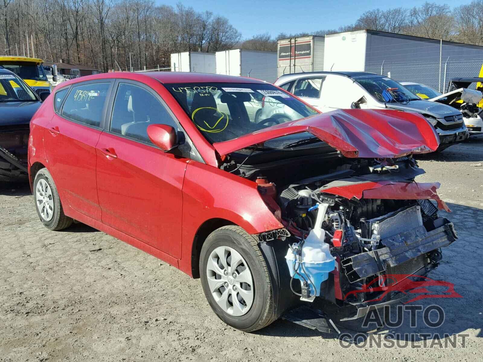 HYUNDAI ACCENT 2017 - KMHCT5AE8HU304981