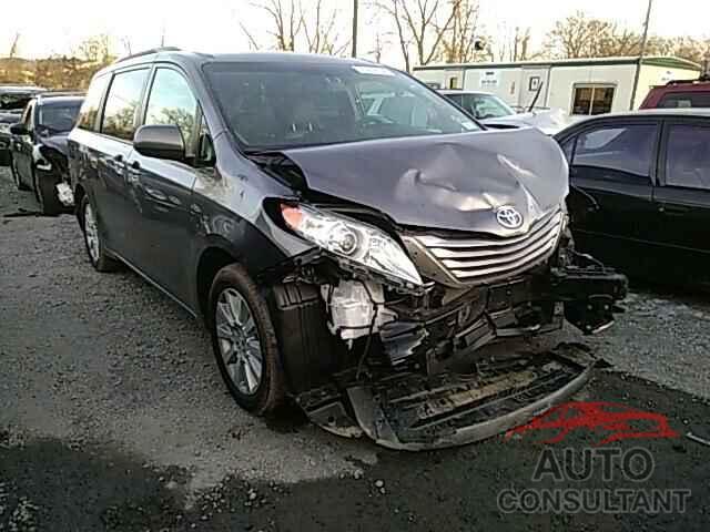 TOYOTA SIENNA 2015 - 5TDDK3DC1FS122793