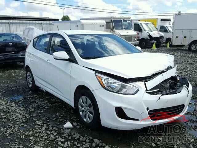 HYUNDAI ACCENT 2016 - KMHCT5AE9GU238066