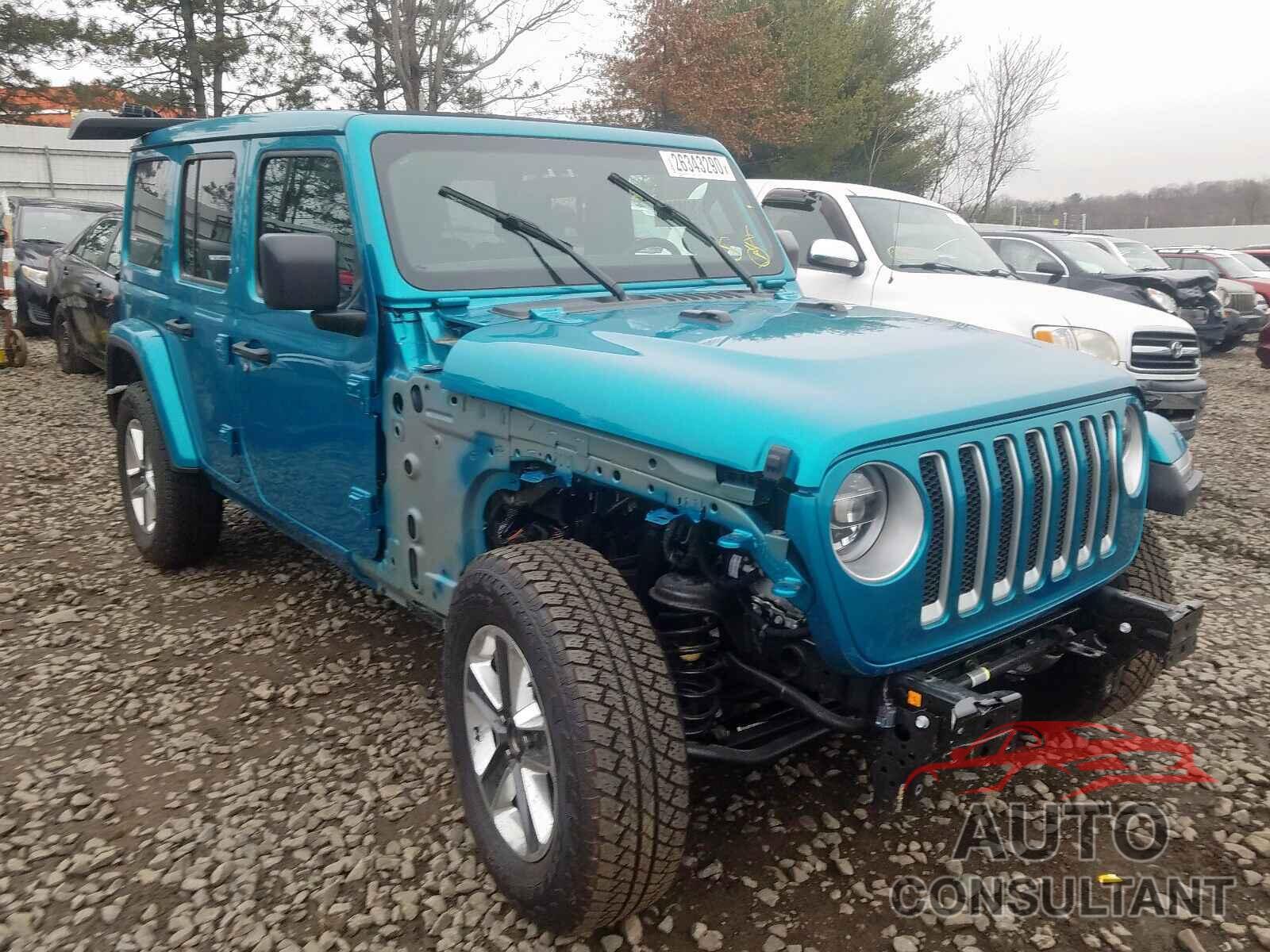 JEEP WRANGLER 2019 - 1C4HJXEN8KW630460