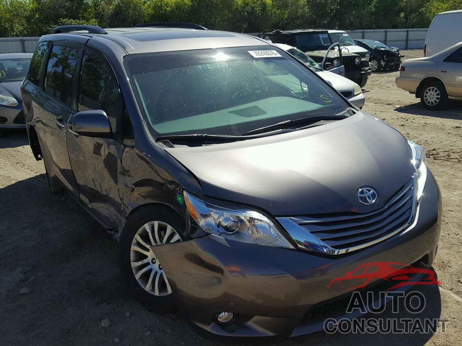 TOYOTA SIENNA 2017 - 5TDYZ3DC3HS878030