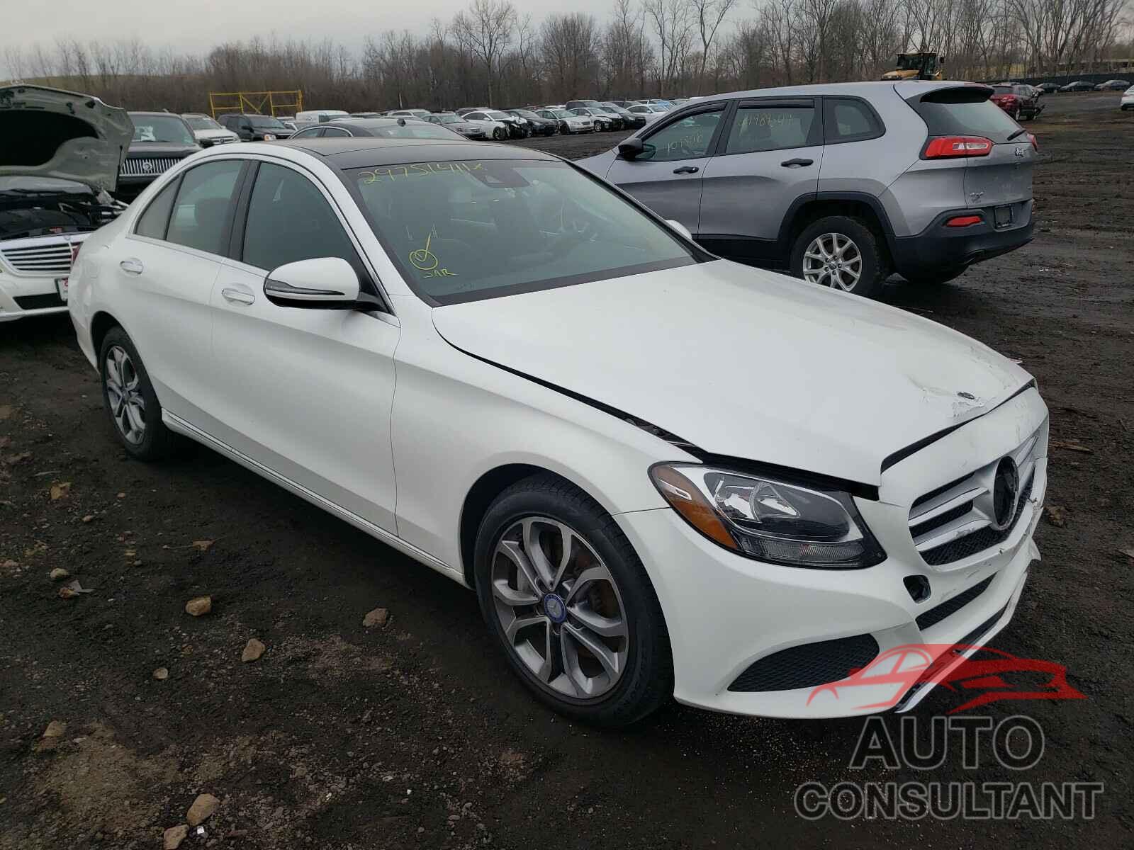 MERCEDES-BENZ C CLASS 2017 - 55SWF4KB1HU199571