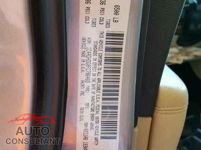 DODGE DURANGO 2015 - 1C4RDHDG0FC786469