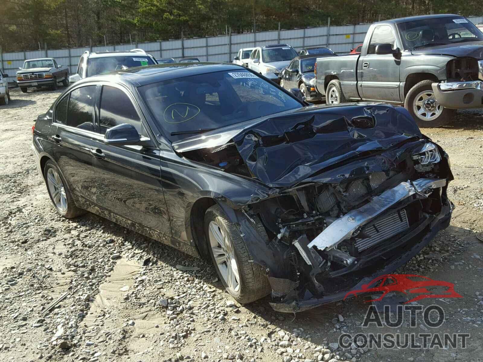 BMW 3 SERIES 2016 - WBA8E9G57GNU29785