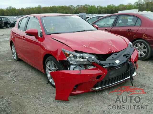 LEXUS CT 200 2016 - JTHKD5BH5G2251896
