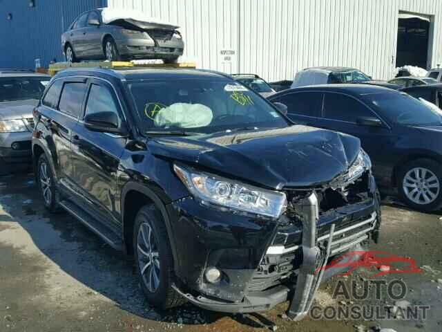 TOYOTA HIGHLANDER 2017 - 5TDJZRFH9HS454588