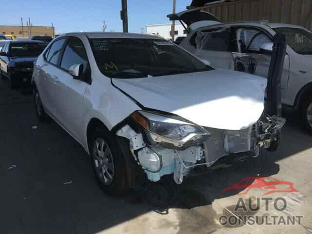 TOYOTA COROLLA 2015 - 2T1BURHE2FC275384