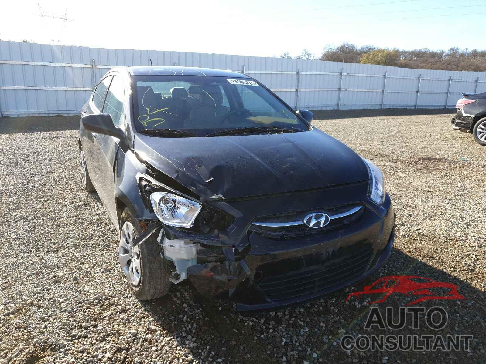 HYUNDAI ACCENT 2017 - KMHCT4AE3HU346288