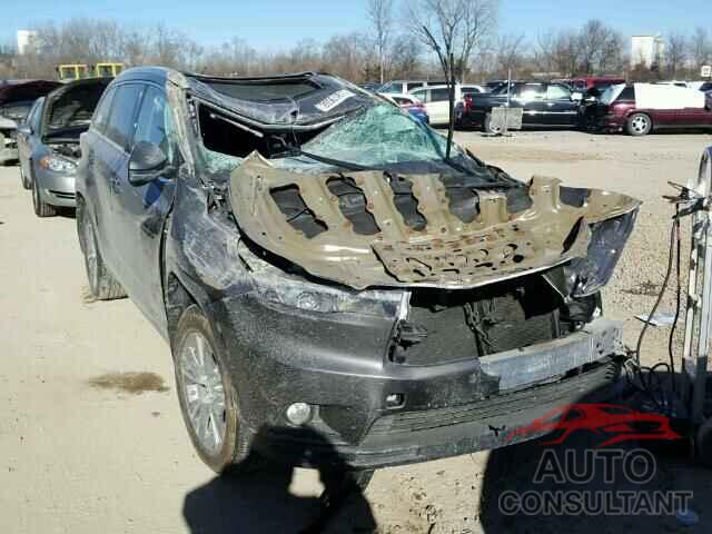 TOYOTA HIGHLANDER 2015 - 5TDJKRFH5FS196071