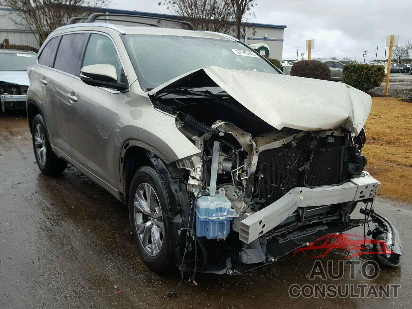TOYOTA HIGHLANDER 2015 - 5TDKKRFH2FS066527