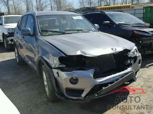 BMW X3 2016 - 5UXWX9C50G0D65467