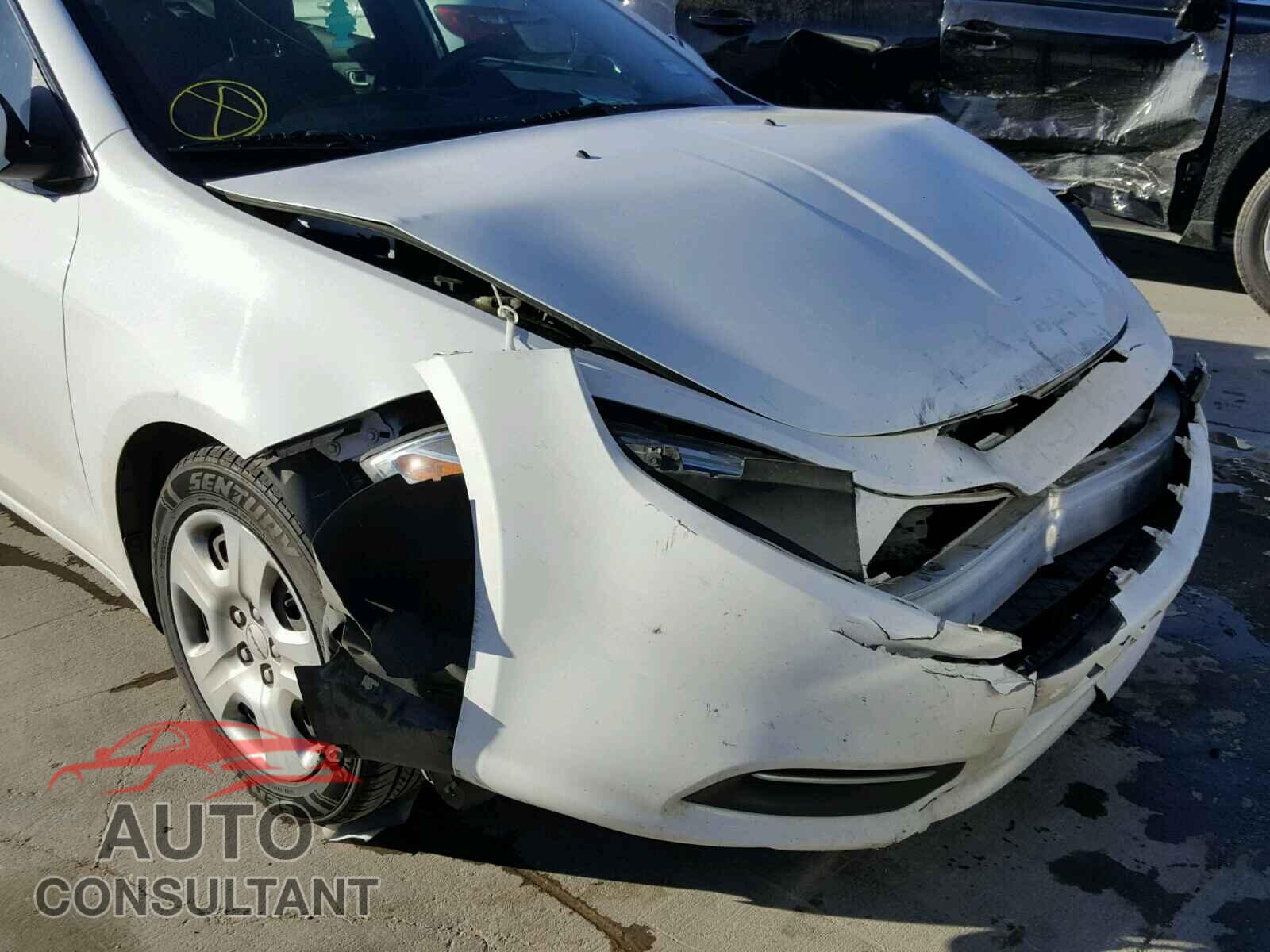 DODGE DART 2015 - 1C3CDFAA6FD237609