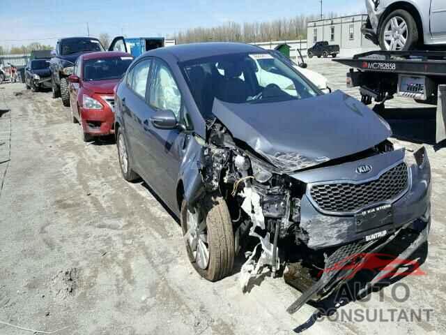 KIA FORTE 2016 - KNAFX4A61G5566999