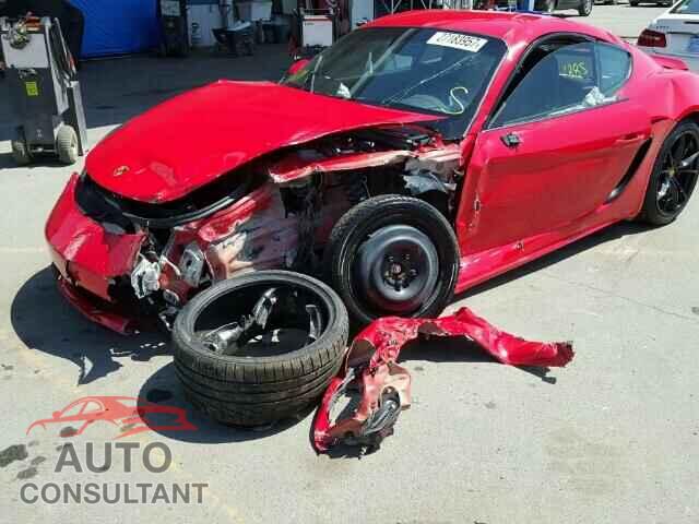 PORSCHE CAYMAN 2017 - WP0AA2A81HS270159
