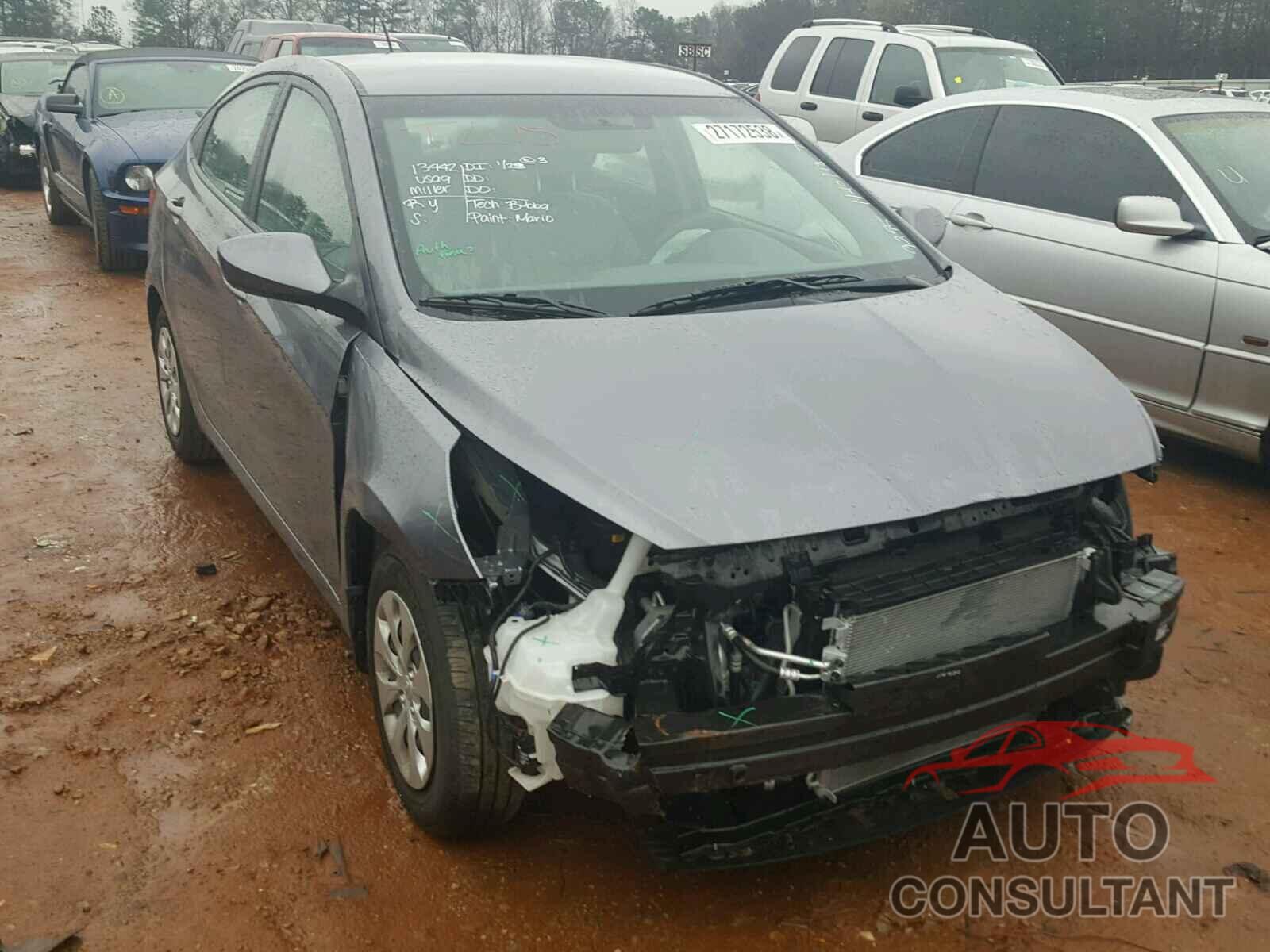 HYUNDAI ACCENT 2016 - KMHCT4AE9GU159295