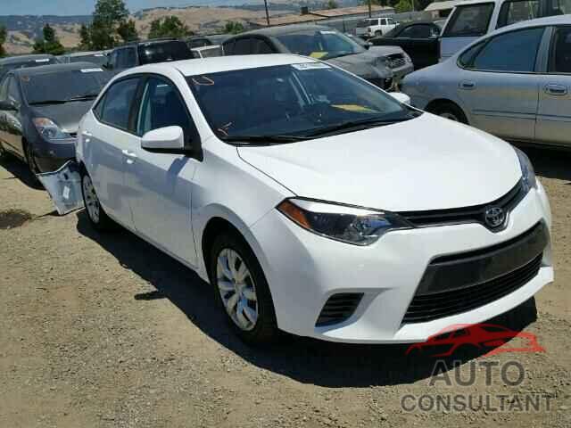 TOYOTA COROLLA 2015 - 5YFBURHE6FP274500