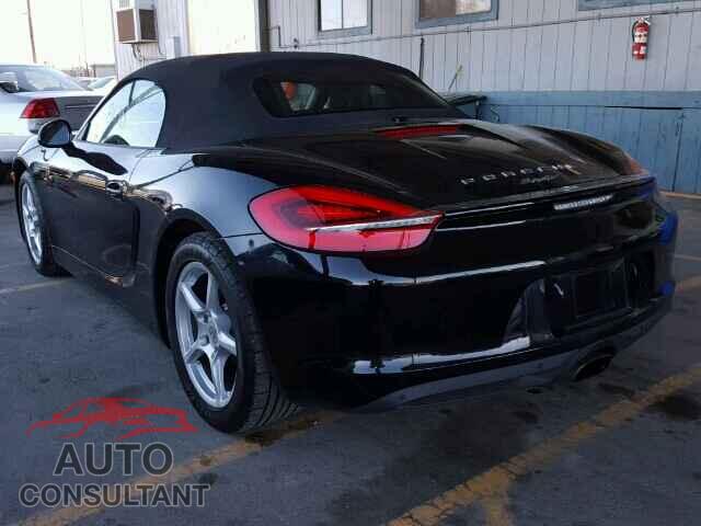 PORSCHE BOXSTER 2015 - WP0CA2A8XFS120198