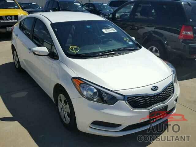 KIA FORTE 2015 - KNAFX4A60F5282553