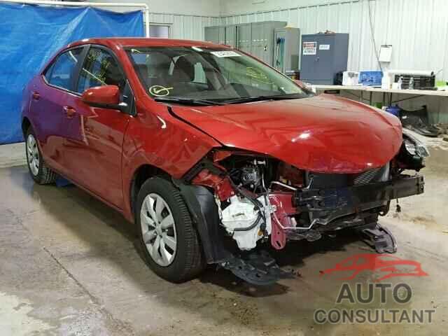 TOYOTA COROLLA 2016 - 2T1BURHE1GC557629