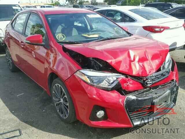 TOYOTA COROLLA 2015 - 5YFBURHEXFP334536