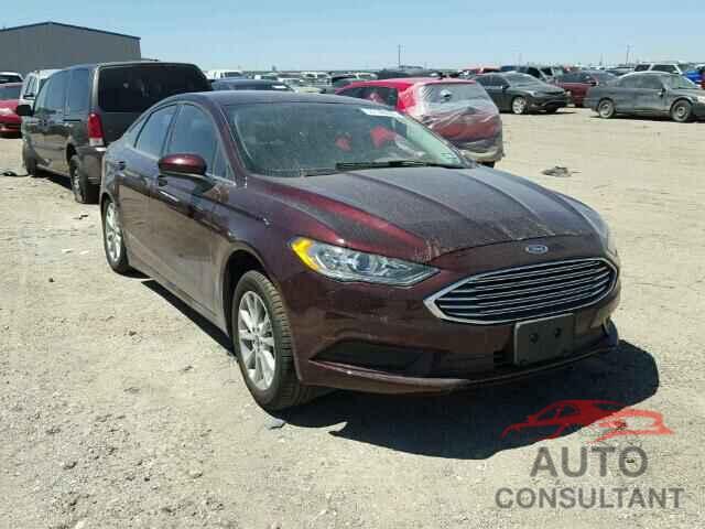 FORD FUSION 2017 - 3FA6P0H72HR228591