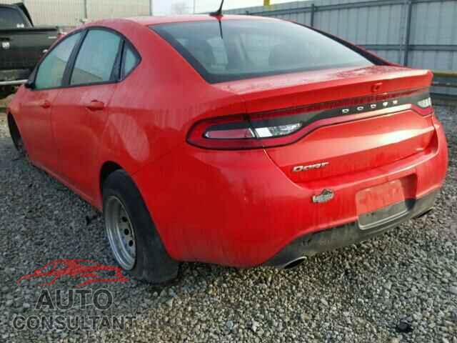 DODGE DART 2016 - 1C3CDFBB7GD624372