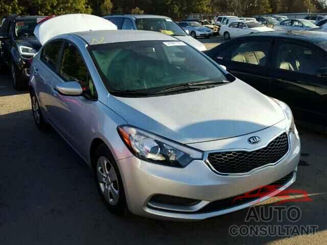 KIA FORTE 2016 - KNAFK4A64G5615840