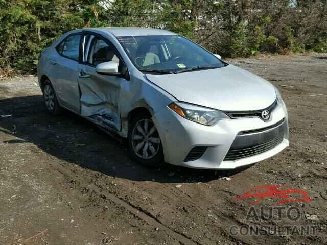 TOYOTA COROLLA 2015 - 2T1BURHE1FC339236