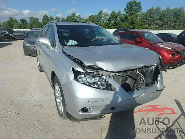 LEXUS RX350 2010 - 2T2ZK1BA2AC039902