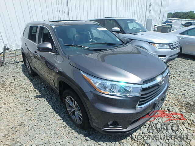 TOYOTA HIGHLANDER 2015 - 5TDJKRFH6FS077221